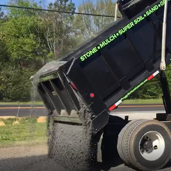 froggy bottom materials dumpster truck